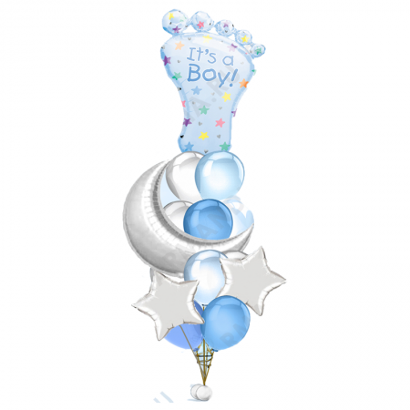 «Подарок для малыша» из 19 шаров на рождения