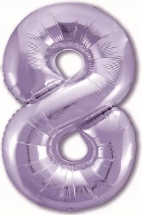 Цифра 8, Slim, Сиреневый