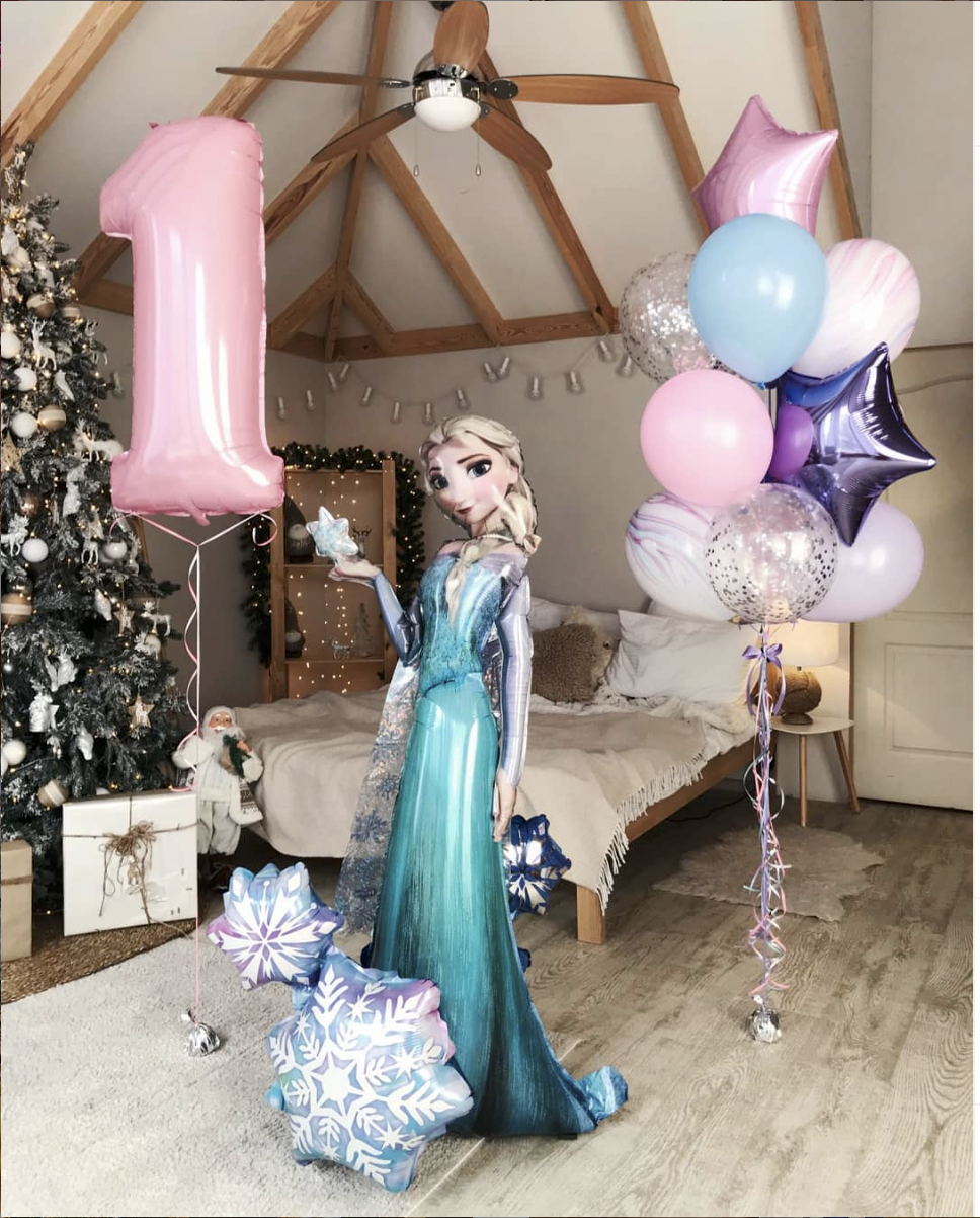 Композиция шаров Холодное сердце